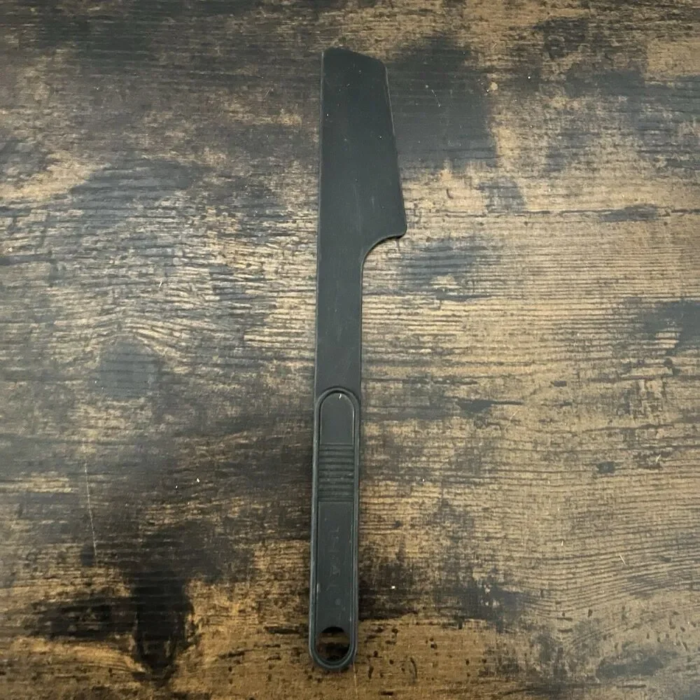 T-Fal Rare 12” Black Nylon Kitchen Scraper Kitchen Utensil Rare Hard to Find